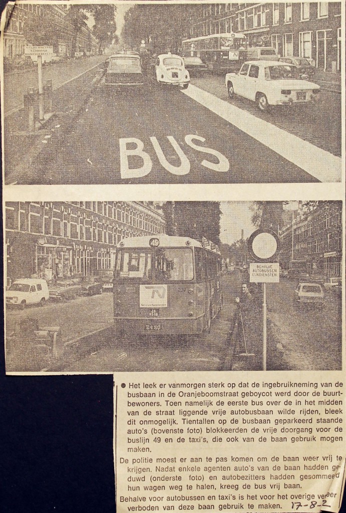 19720817 Busbaan Oranjeboomstraat