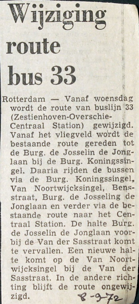 19720908 Wijziging buslijn 33.