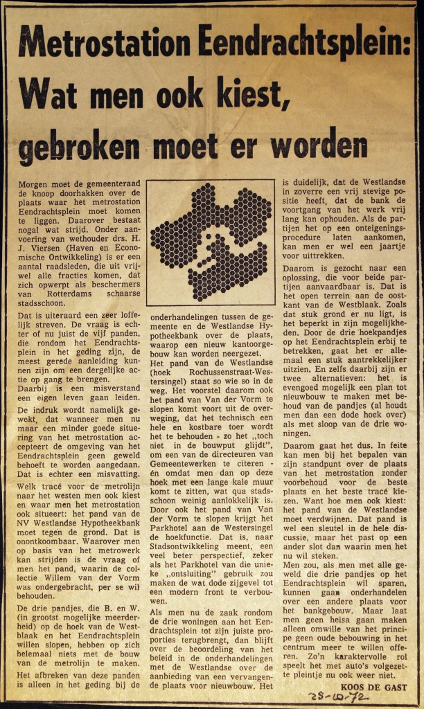 19721028 Gebroken moet er worden.