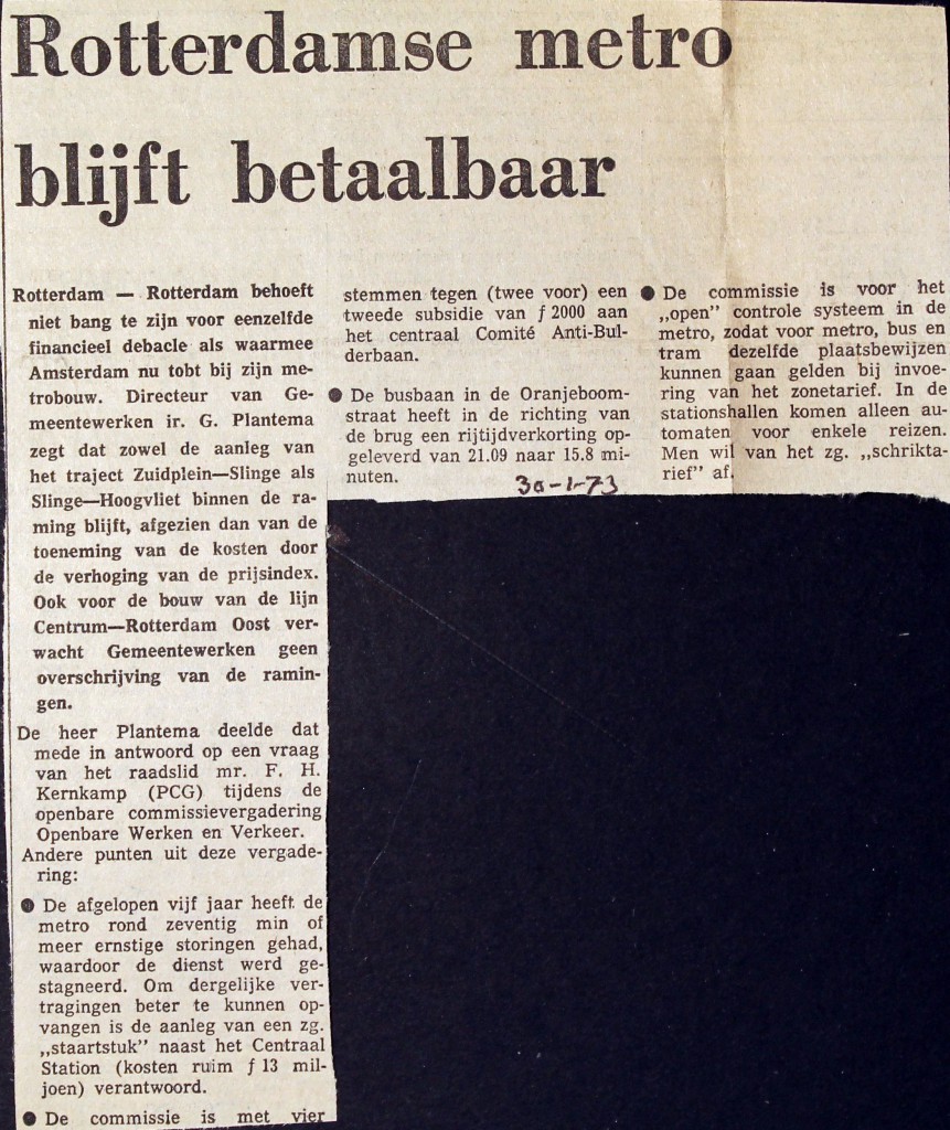 19730130 Metro blijft betaalbaar.