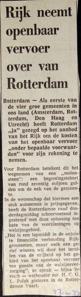 19730427 Rijk neemt OV over.