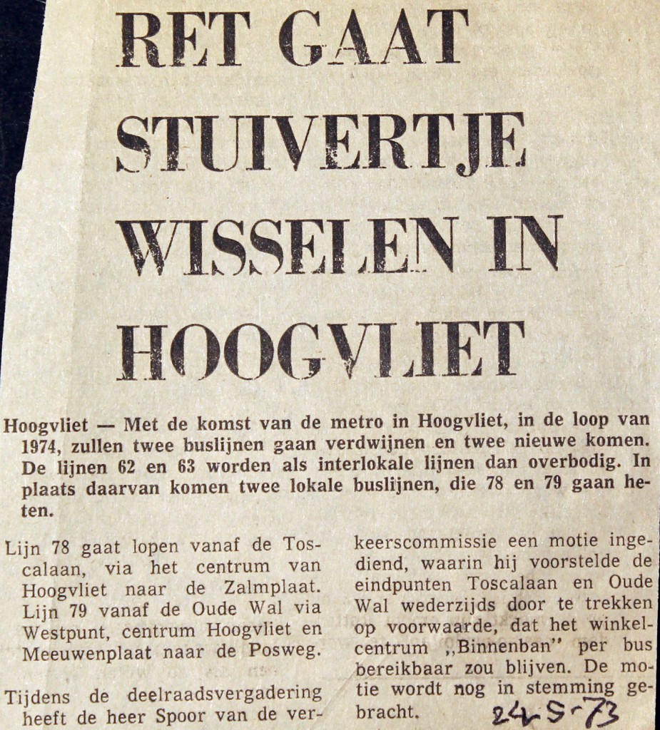 19730524 Haltes wisselen in Hoogvliet.
