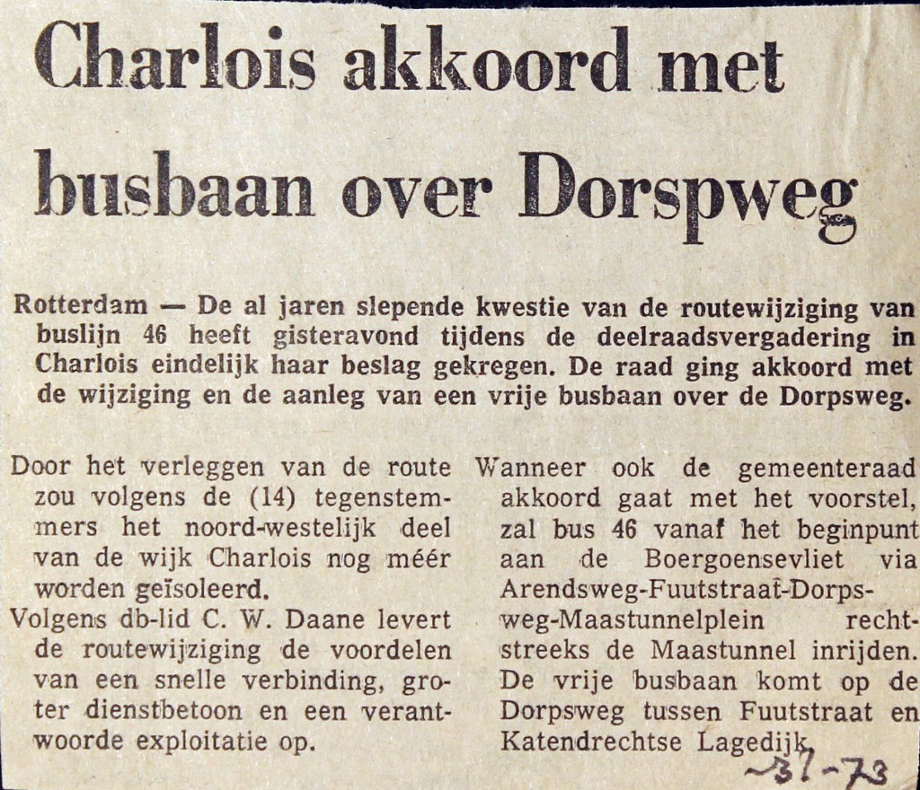 19730703 Busbaan Dorpsweg.