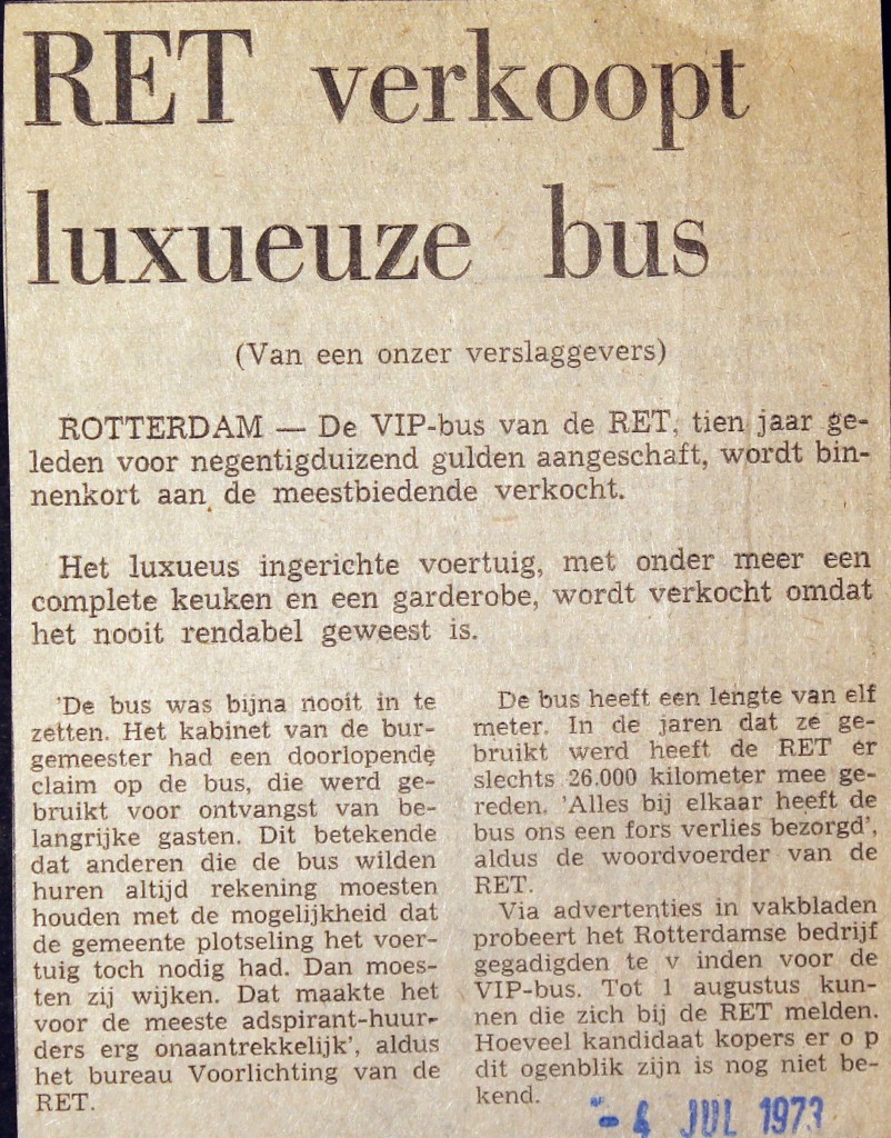19730704 RETR verkoopt luxueuze bus.