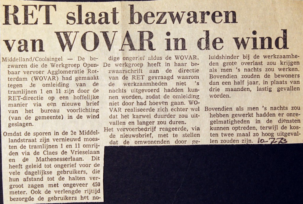 19730710 Bewaren in de wind geslagen.