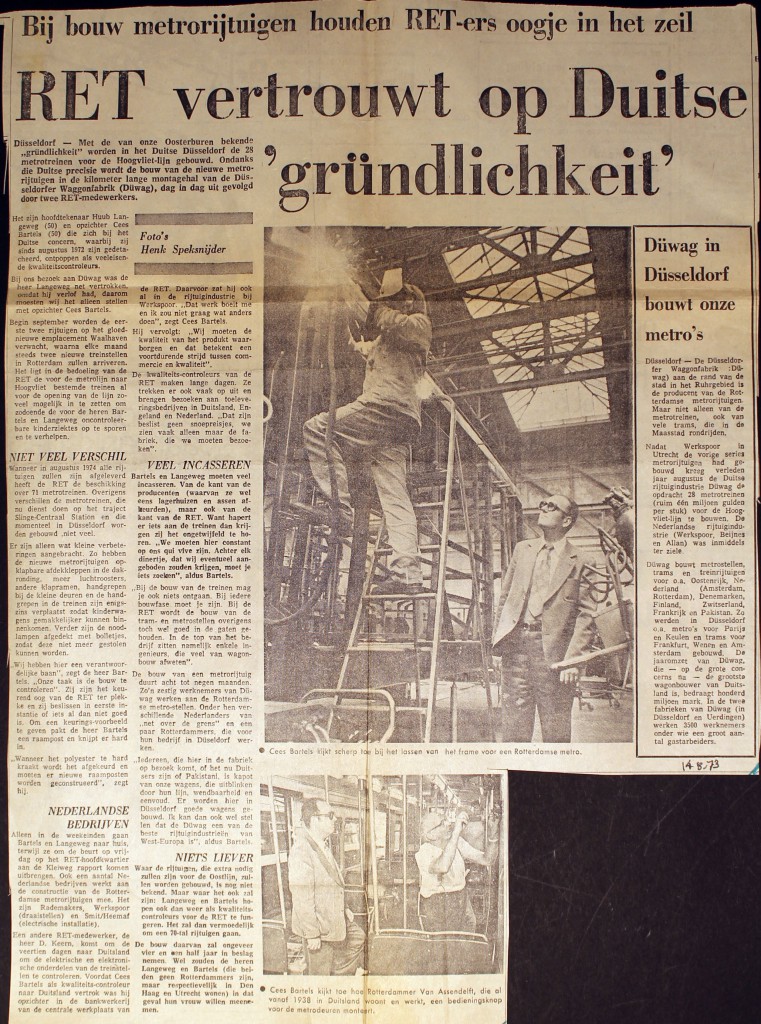 19730814 Vertrouwen in Duits fabrikaat.