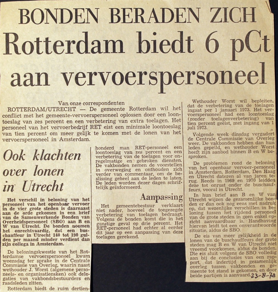 19730823 Rotterdam biedt 6 pct.