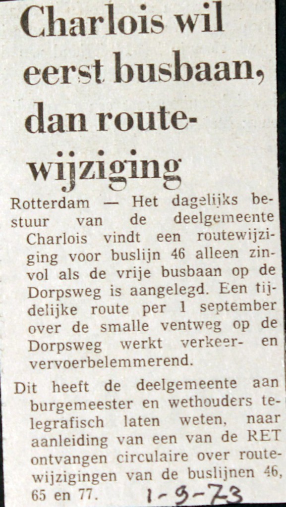 19730901 Charlois eerst busbaan.