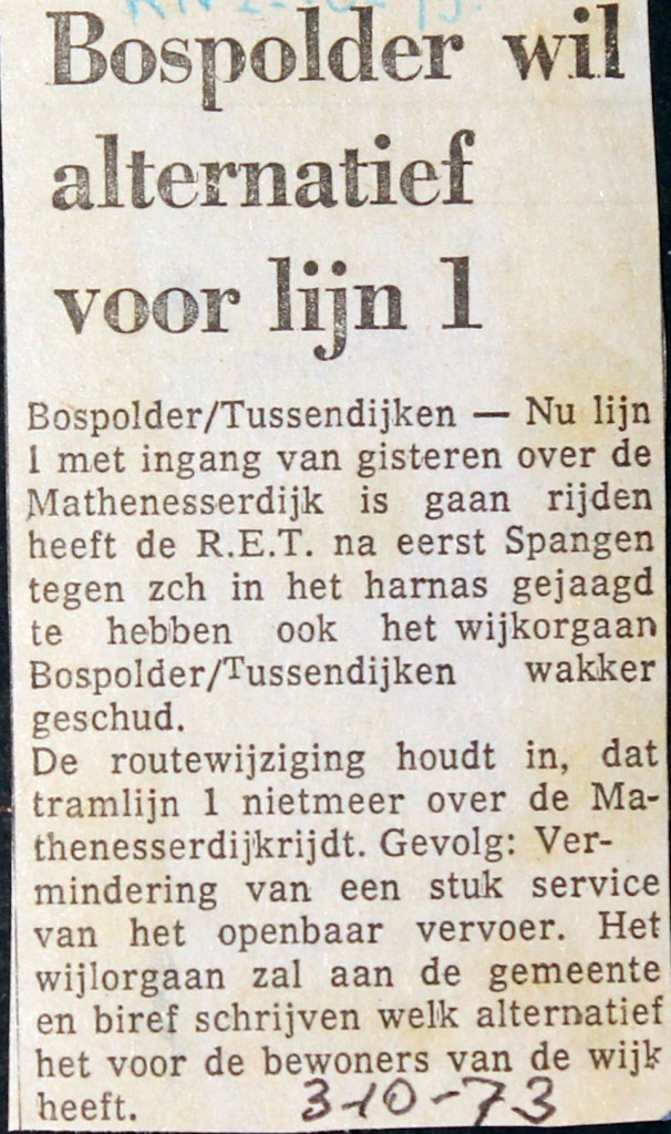 19731003 Bospolder wil alternatief.