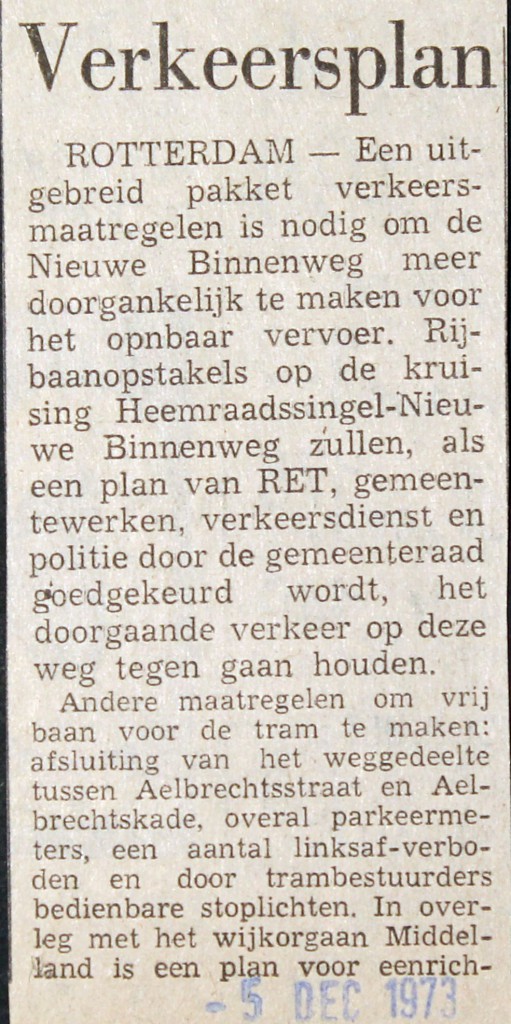 19731205 Verkeersplan.