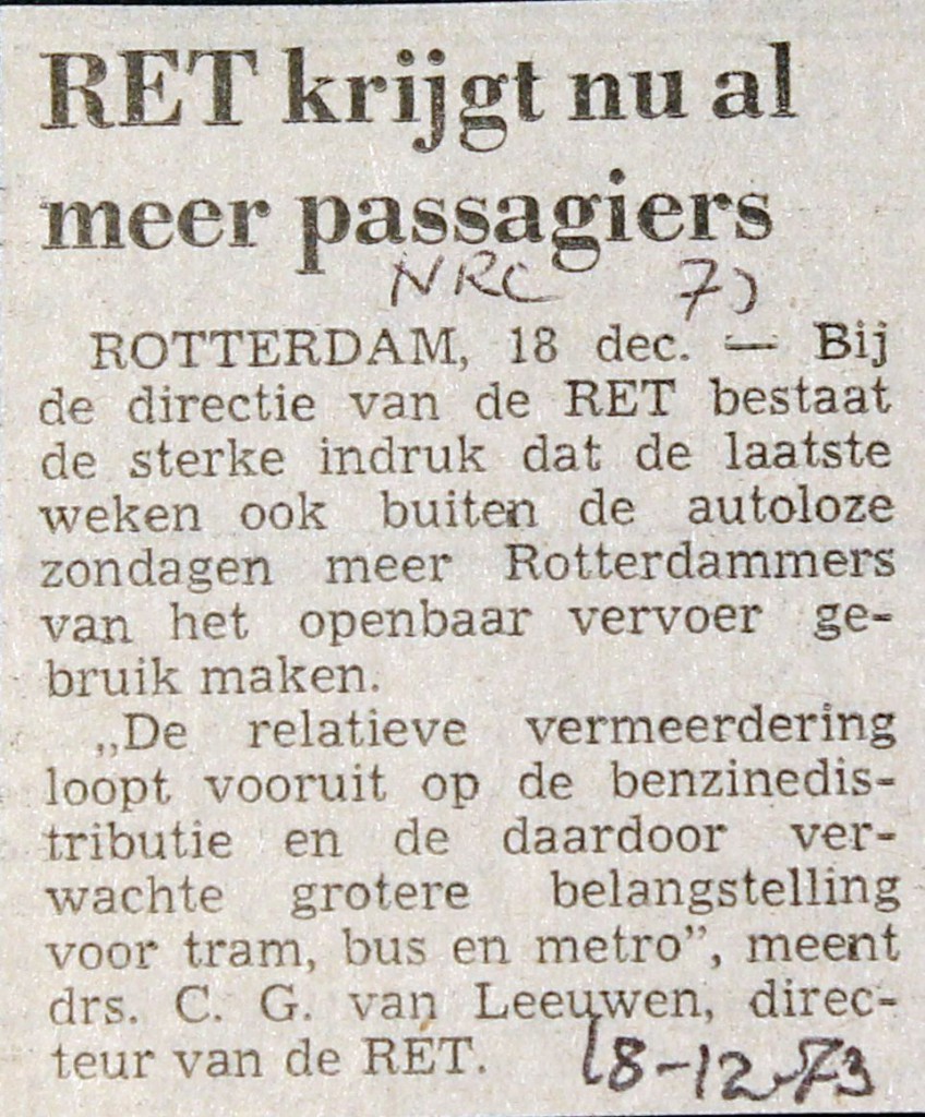 19731218 Meer passagiers. (NRC)