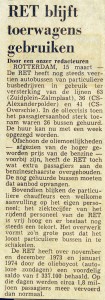 19740315 Toerwagens blijven. (NRC)