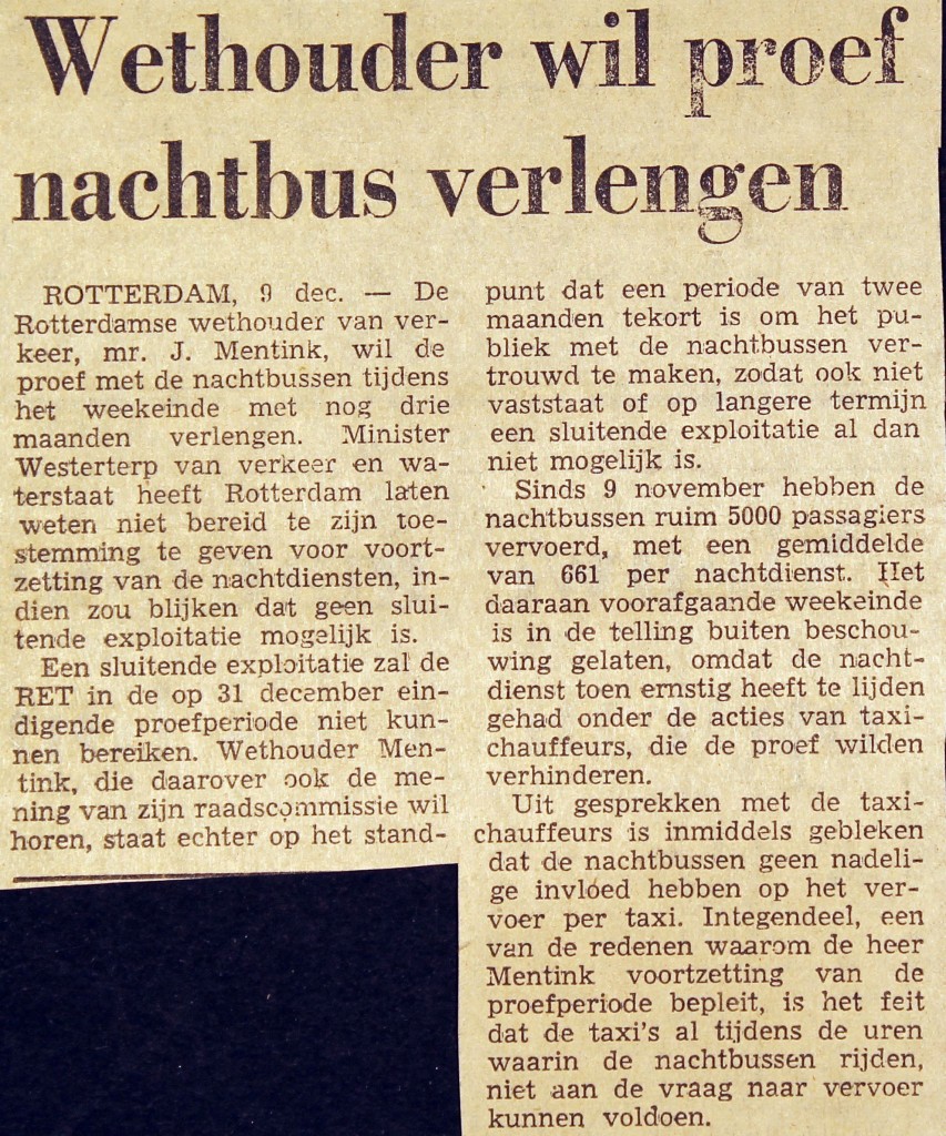 19741209 Proef nachtbus verlengen. (NRC)