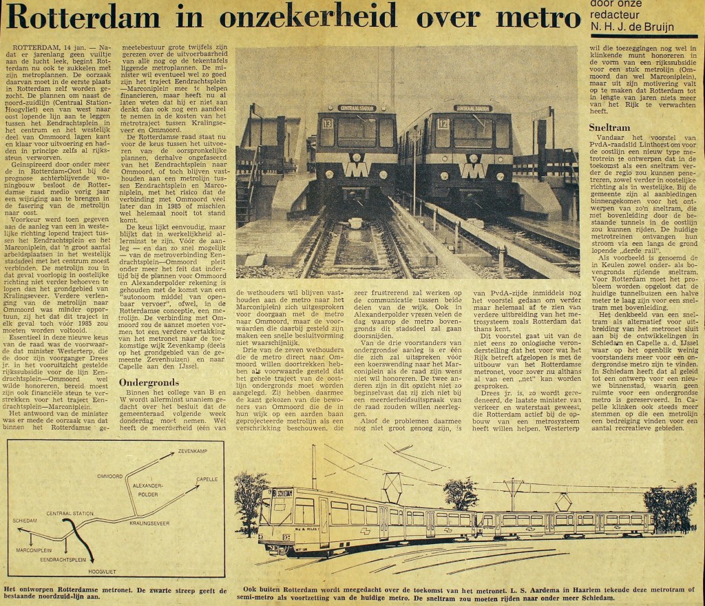 19750114 Onzekerheid metro. (NRC)