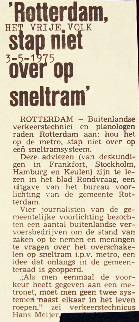 19750503 Geen sneltram. (HVV)