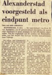 19760211 Alexanderstad eindpunt metro. (NRC)
