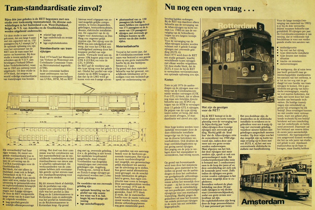 19770301 Tramstandaard zinvol. (Rond de RET)